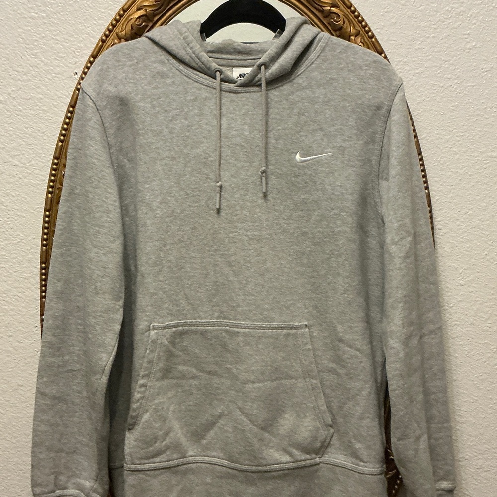 Nike Light Gray Men's Hoodie large